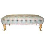 Moons Wool Multi Spot Footstool